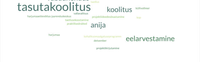 Kutse vabaühendustele projektikirjutamise koolitusele