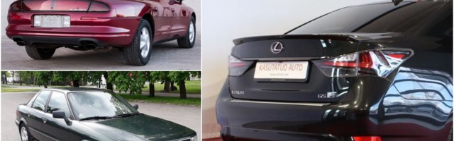 3 hobiautot: soodne Audi, haruldane ameeriklane ja ülivõimas Lexus