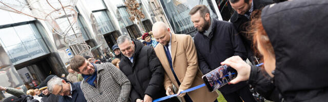 В Таллинне состоялось открытие трамвайной ветки в порт Ванасадам