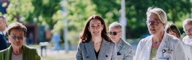 GALERII: Sirje Karis ja Suzanne Innes-Stubb külastasid Kliinikumi