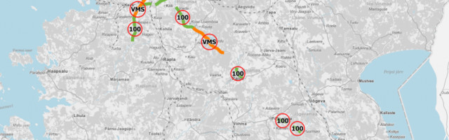 Alates 20. novembrist maanteedel kiirust 110 km/h enam ei lubata