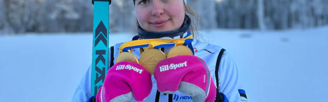 ANETT LII­SA PARTS Aeg­vii­dust või­tis suu­sao­rien­tee­ru­mi­se EMilt 3 kuld­me­da­lit