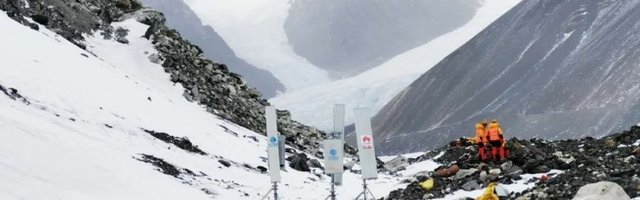 Maailma tipus: Huawei käivitas 5G võrgu Mount Everestil