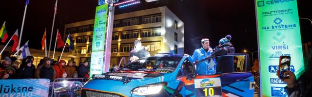 Rally Aluksne avapäeva lõpetasid parimate eestlastena Patrick Enok ja Silver Simm