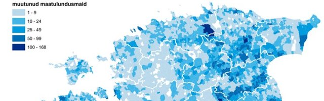 Maatükkide loodusliku seisundi andmed said maakatastris iga-aastase värskenduse