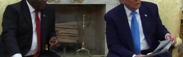 VIDEO | Trump korraldas LAV-i presidendile turmtule ja kahetses, et külalisel pole talle lennukit kinkida