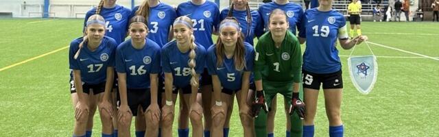 Eesti neidude U-15 koondis avas sõprusturniiril väravaarve