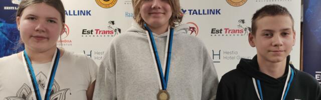 Laskurid said meistrivõistlustelt kolm medalit