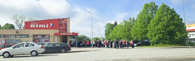 PILDID: Võru Rimis lõpumüük