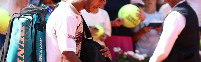 Paraguay tennisist kritiseeris French Openil kaotuse järel naiskohtunikku. „Sellist tüüpi mängu oleks pidanud mees vilistama“