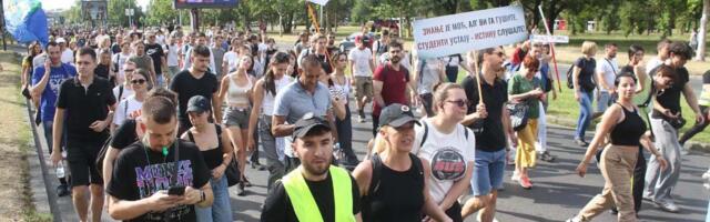 Studenti u blokadi: Napadi na građane neće biti tolerisani, Srbijo – probudi se