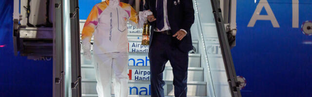 Milano Cortina olümpiatuli jõudis slämmifinalisti abiga Itaaliasse