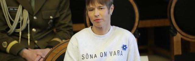 Täna jõustuva uue algatuse “Sõna on vait” taga on president Kersti Kaljulaid