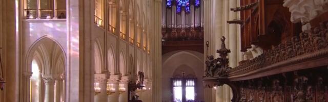 Собор Нотр-Дам впервые после реставрации открыл свои двери