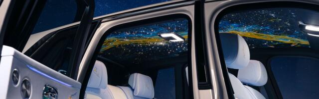 Galerii: Rolls-Royce Cullinani üksieksemplar Cosmos sai esimese käsitsi maalitud lae