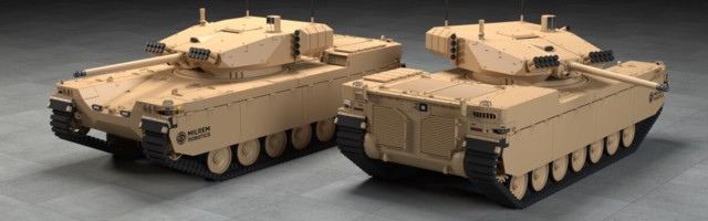 Milrem Robotics’i mehitamata lahingumasin Type-X läbis esimesed testid