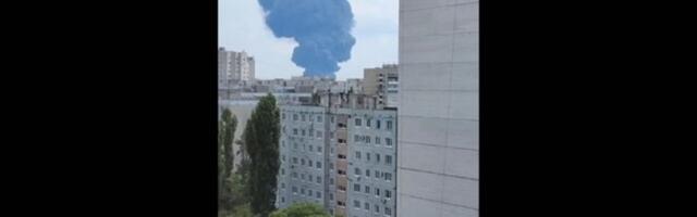 VIDEO | Voroneži oblastis käib tulevahetus, põleb naftahoidla