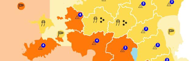 Edela- ja Lõuna-Eestis on oodata tugevat lumesadu ja tuisku!