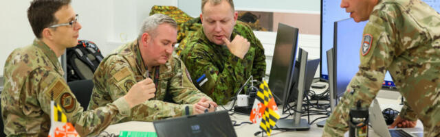 Küberväelased osalesid rahvusvahelisel küberoperoperatsioonide õppusel Crossed Swords