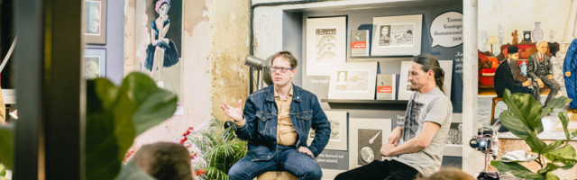 Raamatu “Õitsengu äärel” loojad: põhjalikult illustreeritud raamat on nagu personaalnäitus, mis jõuab iga lugeja kätte