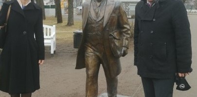 Rakvere abilinnapea Andres Jaadla arutas välisminister Eva-Maria Liimetsaga välisasjade ja kohaliku poliitika kokkupuuteid