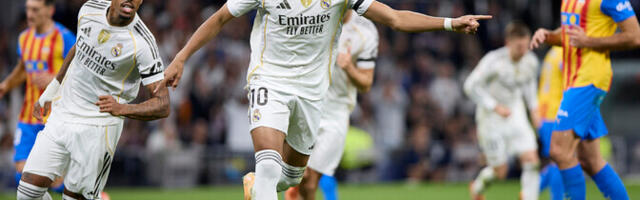 Mbappe tassis kahe väravaga Reali võiduni