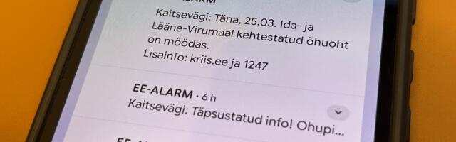Arvamus: ohuteavituse esimene proovikivi tõestas, et riik on käki kokku keeranud
