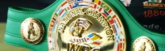 The League paneb Tondirabas eestlaste omavahelisel matšil mängu WBC meistrivöö