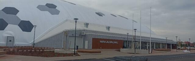 Дата открытия футбольного холла в Нарве все еще не объявлена