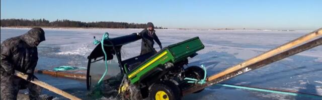 NAPIKAS! Kräsuli elanikud pääsesid merejääl sõites halvimast