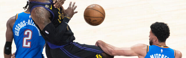 Oklahoma City saatis LeBron Jamesi ja LA Lakersi puhkusele