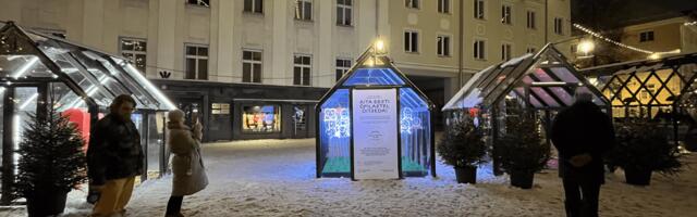 Valgusinstallatsioon, mis reageerib annetustele! Tartu Jõululinn ja Kiusamisvaba Kool ühendasid jõud