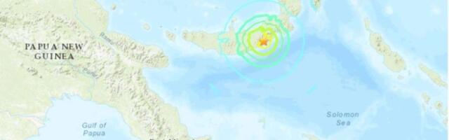 Tugev 6,5-magnituudine maavärin ragistab Paapua Uus-Guinead