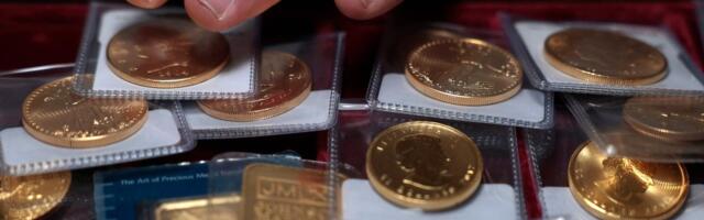 Pärast rekordilist tõusu tegi kulla hind kümnendi suurima kukkumise