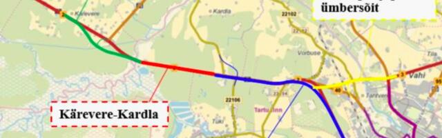 Tartu põhjapoolne ümbersõit jäi rahapuudusel teehoiukavast välja