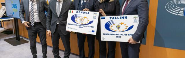 Tallinnale anti üle Euroopa Spordipealinn 2025 tiitel, eesmärgiks on korraldada erinevaid spordisündmusi ja tegevusi kogu aasta vältel