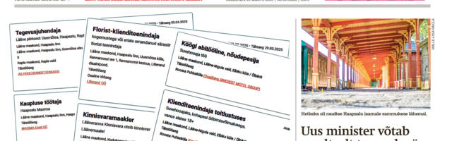 Lääne Elu paberleht neljapäeval, 13. märtsil