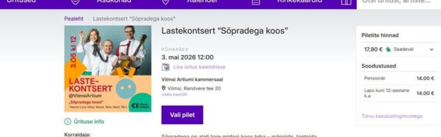 Mis maksab kultuuri tarbimine Viimsis?