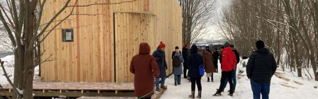 GALERII. Linnahalli lähistel mere ääres avati Tallinna uusim kogukonnasaun