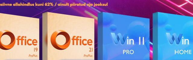 Vallaliste päeva müük: hangi Office 2021 Pro eluaegne litsents ühekordse 30 euro suuruse makse eest! Ehtne WinOS 11 uskumatult hea hinnaga!