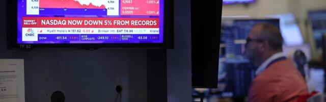 USA valitsuse tööseisaku lõpule järgnevad mured kiskusid aktsiad järsult alla