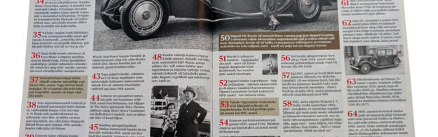 Vanast Autolehest. Palju õnne sünnipäevaks, kallis auto!