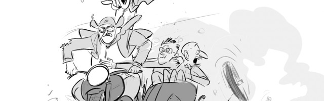 Karikatuur. Tegijad Eesti poliitikas 2020 – Riiukuked, Argpüksid, Pugejad