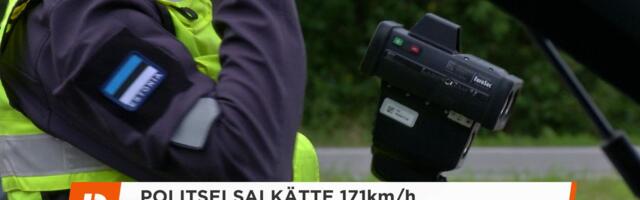 Politsei pidas Põlvamaal kinni 171 km/h kihutanud autojuhi
