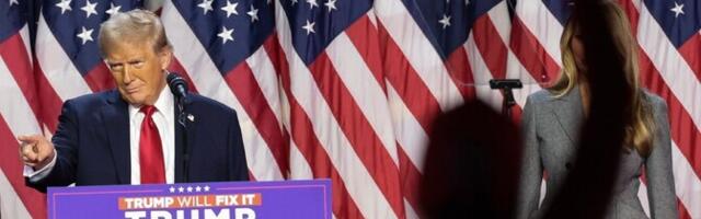 Трамп выступил с победной речью