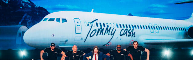 Pildid esimesest lavaproovist: Tommy Cash üllatab Eurovisioonil uue sõuga