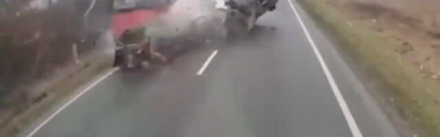 VIDEO: kole liiklusõnnetus Rumeenias