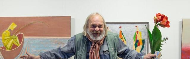 Margus Tiitsmaa avas Türi kultuurikeskuses omanäolise näituse "Näutus näitus"