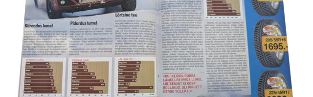 Vanast Autolehest: Kas tõesti kannatab talvel sõita lamellrehviga?