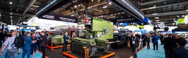 Milrem Robotics näitab Pariisi kaitsetööstusmessil oma Ukrainas testitud roboteid